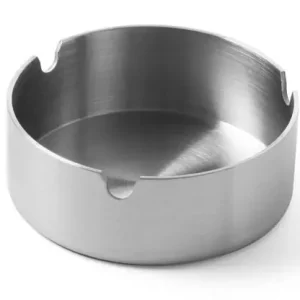 Asbak - RVS - Stapelbaar - Ø75x(H)28mm Bestseller