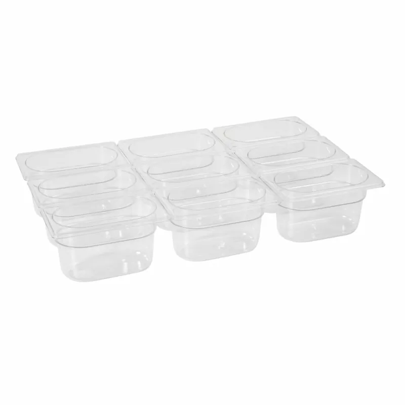 Laatste Versie Container GN 1/9 polycarbonaat