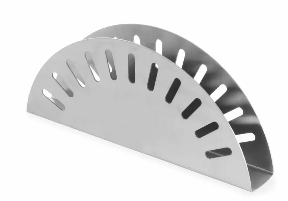 Servettenstandaard mat - 170x30x70 mm rvs Weekendaanbieding