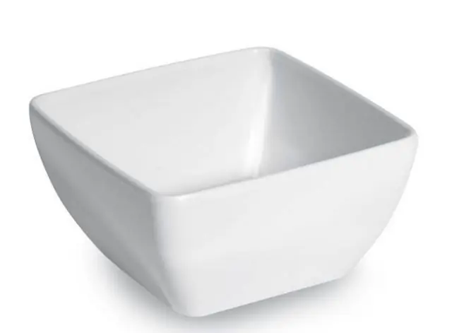 Bakje Vierkant Melamine - 130x130x(H)65mm Actieprijs