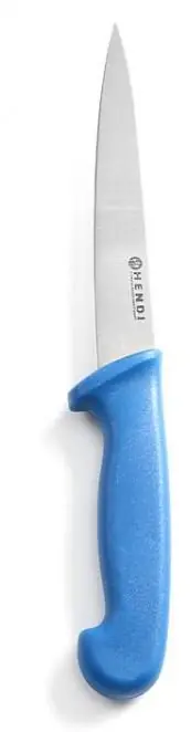 Gereduceerde Prijs Fileermes 150 mm - blauw PP heft