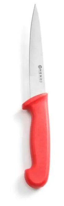 Fileermes 150 mm - rood PP heft Beperkte Voorraad