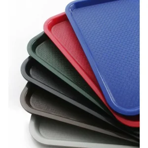 Dienblad Horeca FASTFOOD Polypropyleen + Stapelbaar 350x450mm blauw Betaalbaar