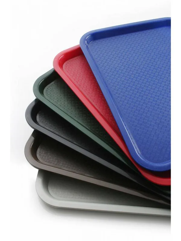 Dienblad Horeca FASTFOOD Polypropyleen + Stapelbaar 350x450mm blauw Betaalbaar