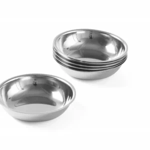 Dagaanbieding Suiker / Slagroomschaaltje RVS - Prijs per 6 Stuks - Ø65mm