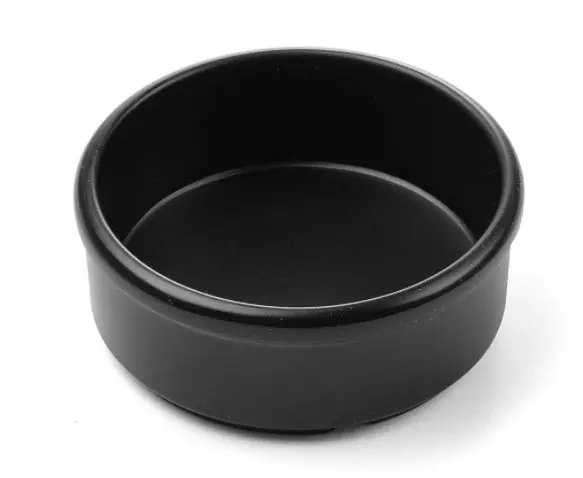 Nieuw Sausschaaltje Zwart - 80x80x30(h)mm - Verpakt per 3