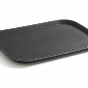 Premium Dienblad Zwart - HEAVY DUTY Polypropyleen - Breukbestendig + Antisliplaag - 255x355 mm
