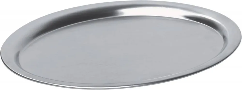 Betrouwbaar Koffieplateau Ovaal - RVS - Satijn Finish - 285x220mm