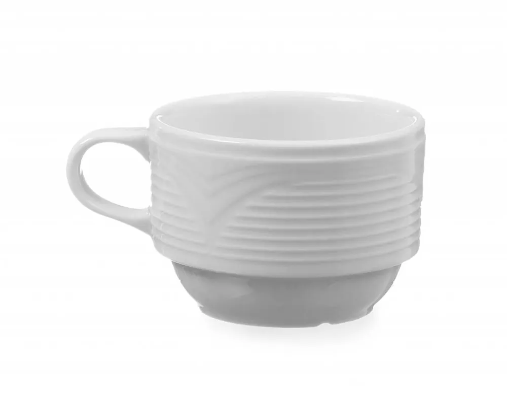 Koffiekop - 170 ml - Saturn - Wit - Porselein Shop Nu