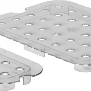 Superprijs Polycarbonaat Gastronorm lekrooster - Transparant - GN 1/3 - 325x176 mm