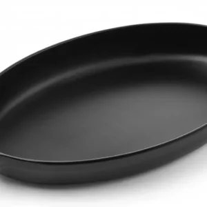 Betrouwbaar Ovaal Presentatiepannetje Melamine - 155x80x37(h)mm