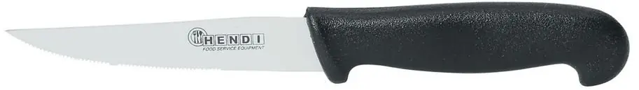 Universeelmes gekarteld 100 mm - zwart PP heft Merkproduct