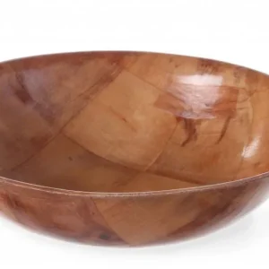Pitabakje Ovaal - Gelakt Hout - 200x(h)140 mm Beperkte Voorraad