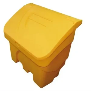 Strooizoutbak / Zoutkist - 200 liter - Kleur Geel Betrouwbaar