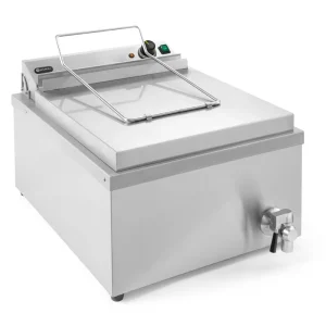 Elektrische Donut Friteuse 12 Liter - Gelaste Olietank - Tapkraan - 630x860x(H)360mm Betaalbaar