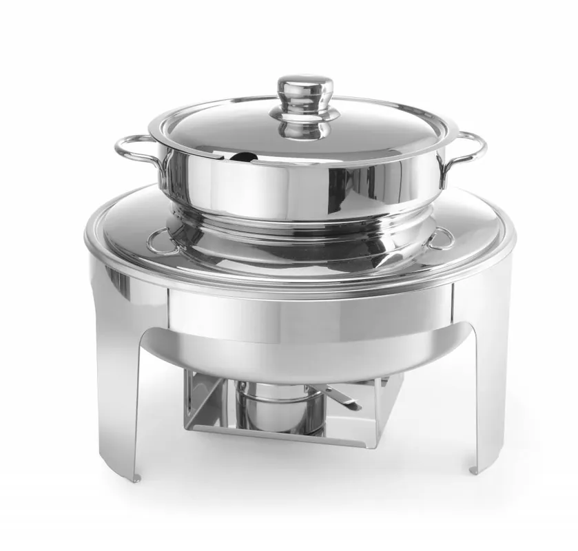 Koopje Ronde Chafing Dish Hoogglans - 10 Liter - ø420x(H)380mm
