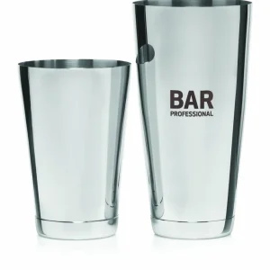 Finale Uitverkoop Boston Cocktail Shaker set RVS 0,8 Liter