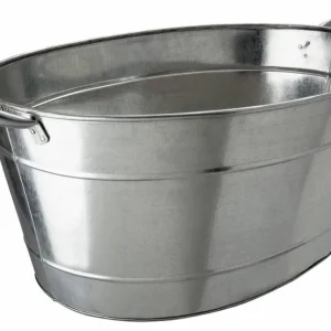 Gecertificeerd Bar Tub - Gegalvaniseerd - 25 liter - 49x37x22cm