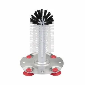 Lage Kosten Spoelborstel met Zuignappen - 18 cm