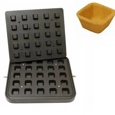 Betaalbaar 25x Square Cup - Boven 40x40mm - Onder 28x28mm - 20mm Hoog