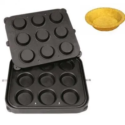 9x Ronde Cups - Boven Ø90mm - Onder Ø66mm - 20mm Hoog Beperkt Aanbod