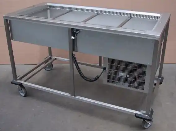 Laatste Kans Gekoelde Portioneerwagen - 4 x 1/1 GN - Mobile Containing