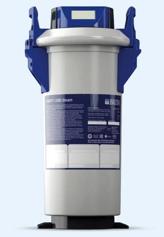 Purity Steam Brita - Decarbonisatie - Type 1200 - Incl. Meet- en Afleeseenheid - voor Combisteamers Koopje