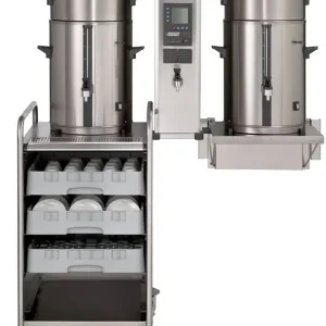 Rondfiltermachine - B20 HW W - 2x 20 Liter - 3 Delig Koop Vandaag