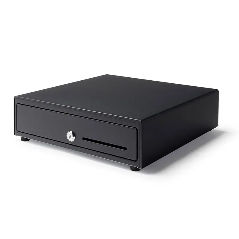Voordeelprijs Kassalade Fronttouch Zwart - RED-335 - 8 Munt/6 Biljet - 1 Afroomgleuf - 335x335x90(h)mm