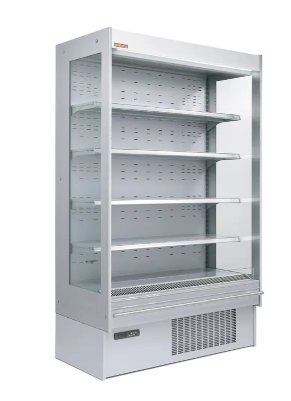Bestseller Wandkoelmeubel - Digitale Uitvoering - Stekkerklaar - Met Rolgordijn - 191,5x64x(H)204,5cm