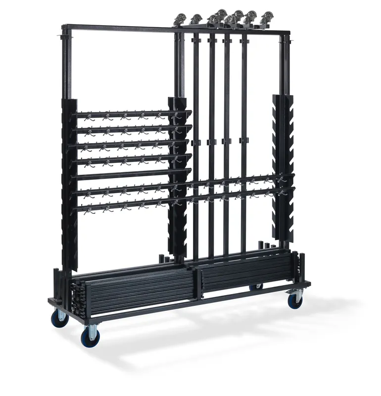 Superprijs Trolley voor Garderoberek BIG - voor 10 rekken