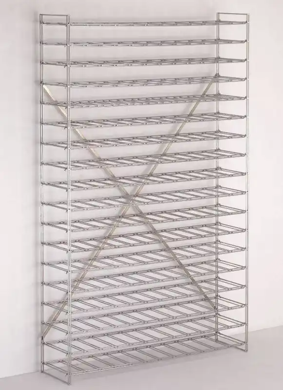 Wijnrek - Wijnstelling 18 niveaus- Opslag - 180 flessen - 75cl - 1000x300x1900mm Favoriet