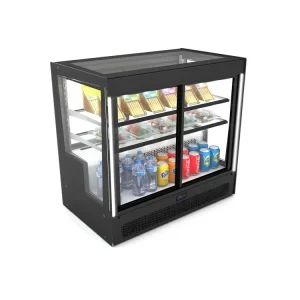Nieuw Compak Koelvitrine - Opening aan de Achterzijde en Voorzijde - 1015x620x(H)950mm