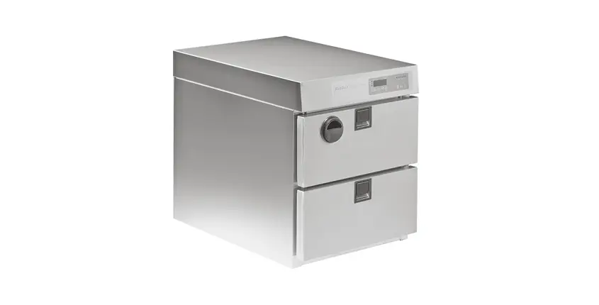Express Levering Thermomat 2 Lades GN 1/1 100/150mm - Garen Op Kerntemperatuur - 0,83kW - 660x604x504mm