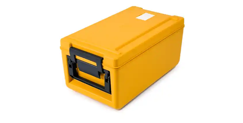 Thermoport 100 KB Verwarming tot +95°C met Sensor GN 1/1 200mm 26 Liter 370x645x308mm oranje Exclusieve Aanbieding