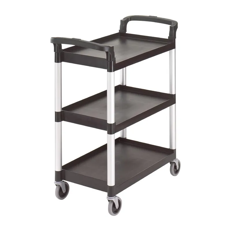 Serveerwagen met 3 Bladen - Geschikt voor max 136kg - 835x410x(H)965mm835(b)x410(d)x965(h)mm Gratis Retour