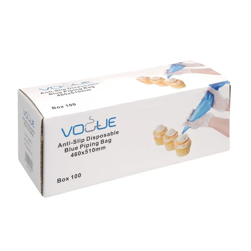 Antislip Disposable Spuitzakken - Blauw - Per 100 Stuks Meest Verkocht