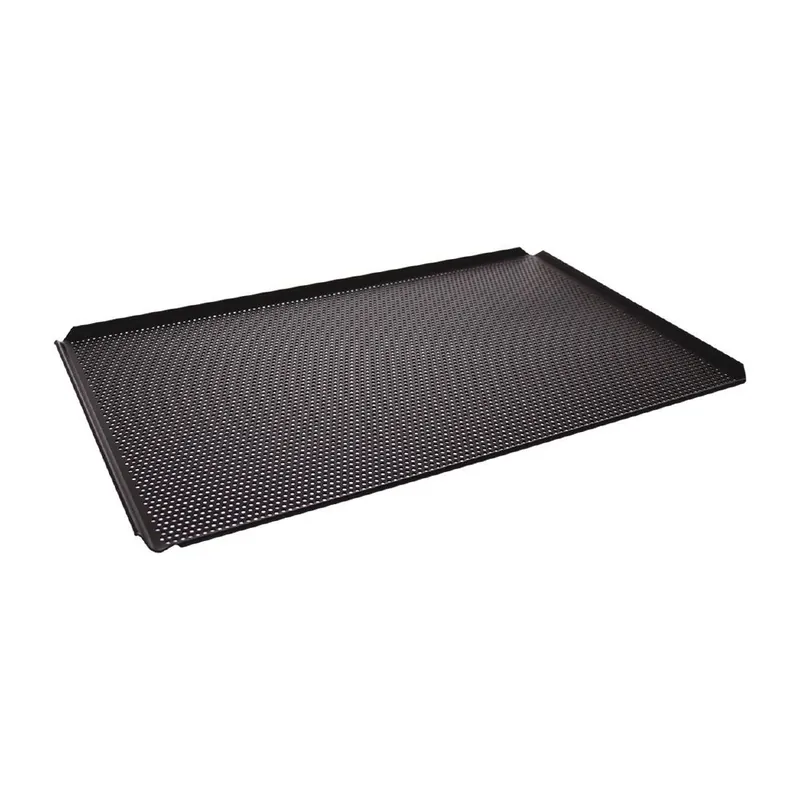 Antikleef Bakplaat Geperforeerd - Tyneck-Coating - 530x325x(H)10mm Flitsaanbieding