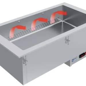 Nu Kopen Drop In Droge Bain Marie - 3x GN 1/1 - Elektrische Verwarming - 1115x610x(H)373mm