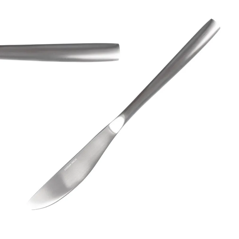 Beperkte Voorraad Comas Satin RVS Tafelmessen - 221mm - Per 12 Stuks