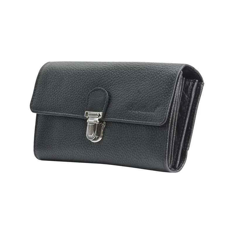 Leren Horeca Portefeuille - 5 Tussenvakken - Met Nylon Tailleriem - 200x30x105mm Lage Kosten