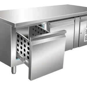 SARO onderbouw koeltafel, 2 laden, UGN 2100 TN-2S Veilige Betaling