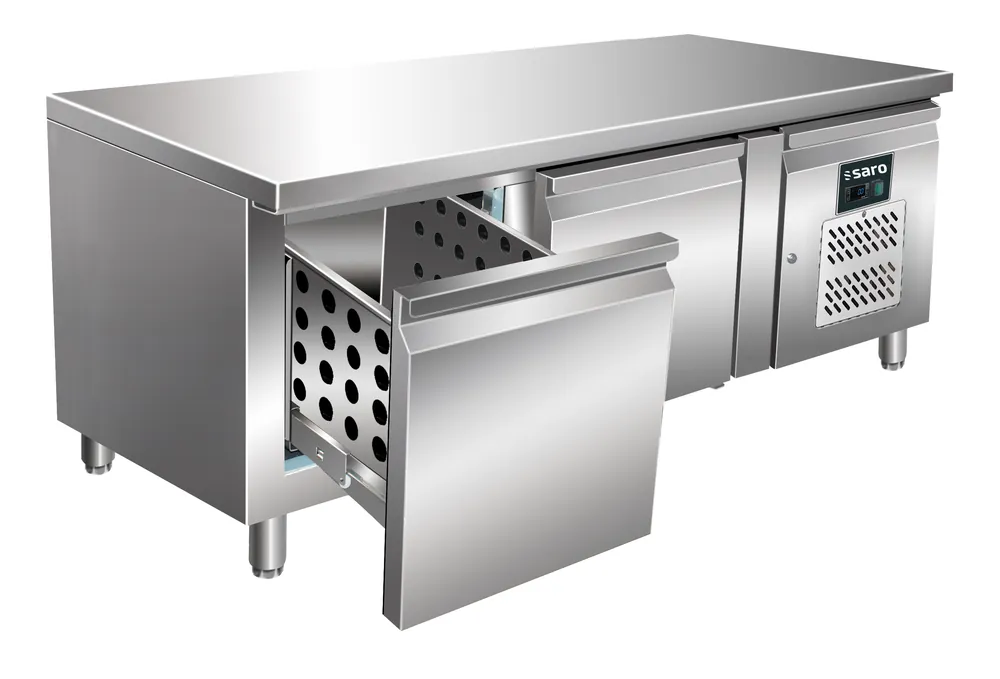 SARO onderbouw koeltafel, 2 laden, UGN 2100 TN-2S Veilige Betaling