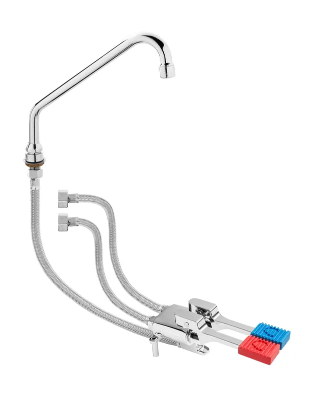 Snelle Levering Kraan Met voetbediening Koud en Warm - 12 L / min - 3 BAR