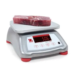 Valor 4000 Weegschaal - Max 6kg Weergave per 1G - RVS Uitvoering met RVS Plateau - 242x190mm Koopje