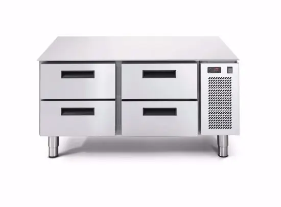 Betrouwbaar Lage Vrieswerkbank 2x 2 Lades - LINEAR SNACK 702BT/S 2C - 1200x685x(H)613mm