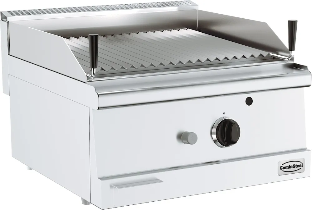 Base 600 Lavasteengrill Gas Tafelmodel - 8,5 kW - 600x600x(H)300mm Favoriet