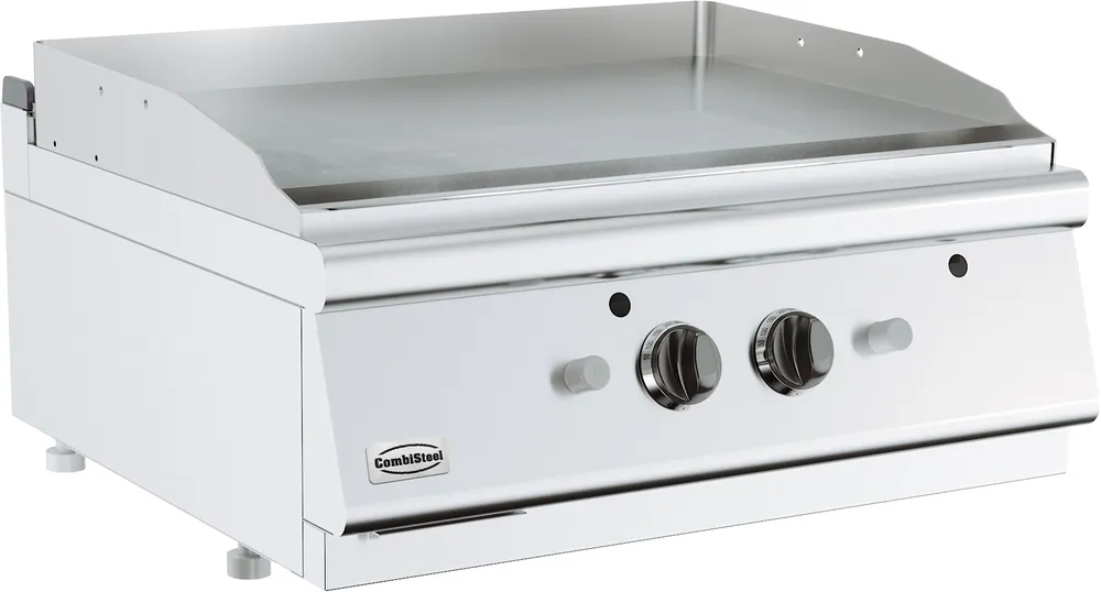 Gereduceerde Prijs Base 700 Gasbakplaat Glad Tafelmodel - 13 kW - 800x700x(H)300mm