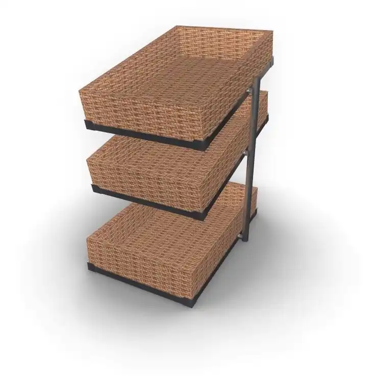 Koop Online Broodmanden Etagere - 3 Niveaus - 335x620x(H)760mm