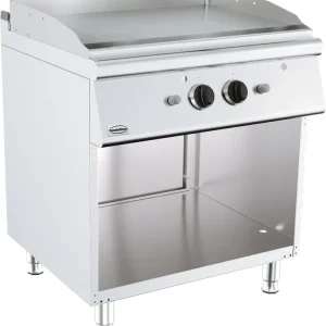 Betrouwbaar Base 700 Gas Bakplaat - Verchroomd Glad - 13 kW - 800x700x(H)900mm